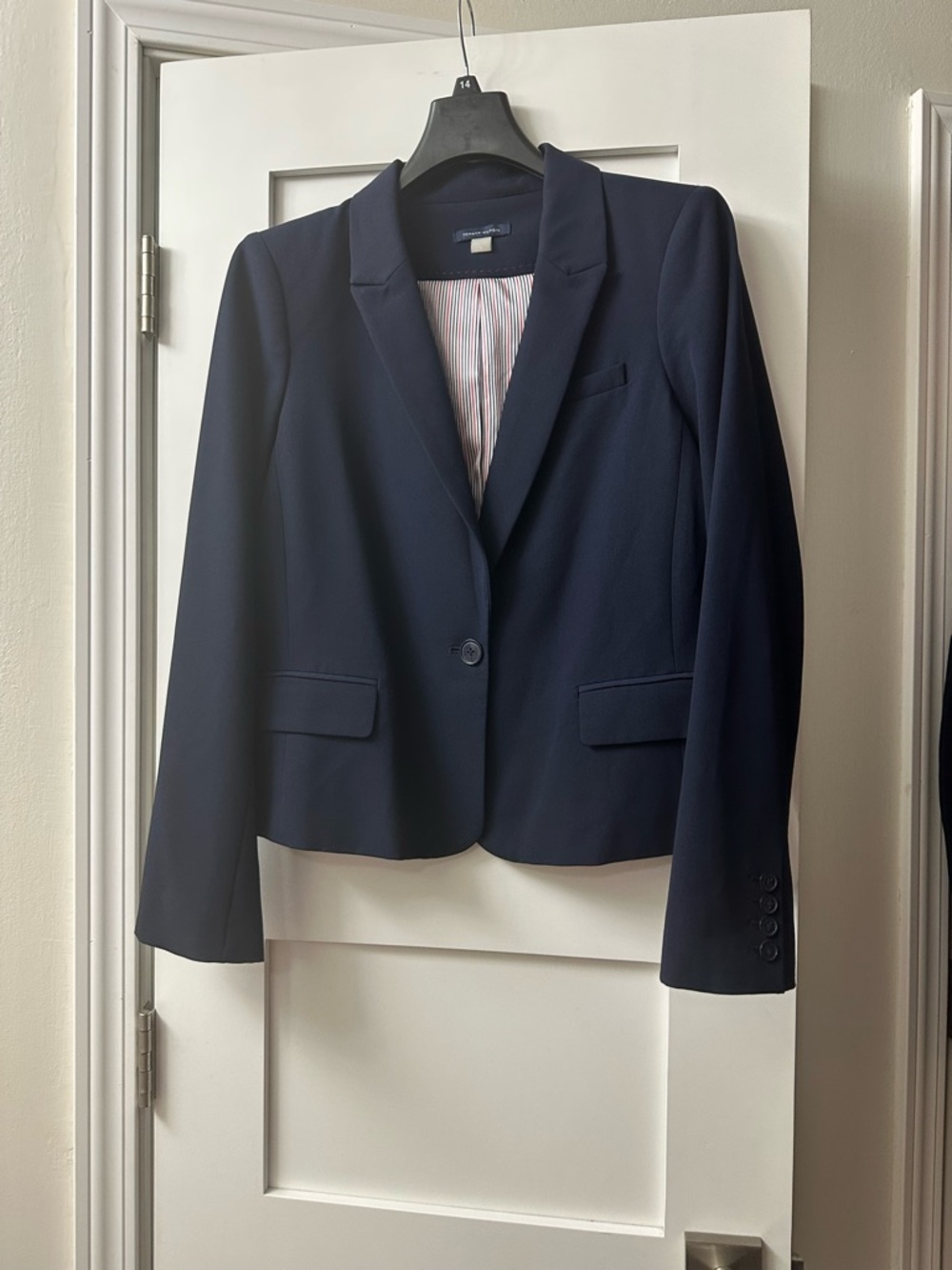 Tommy Hilfiger Navy Suit Jacket
